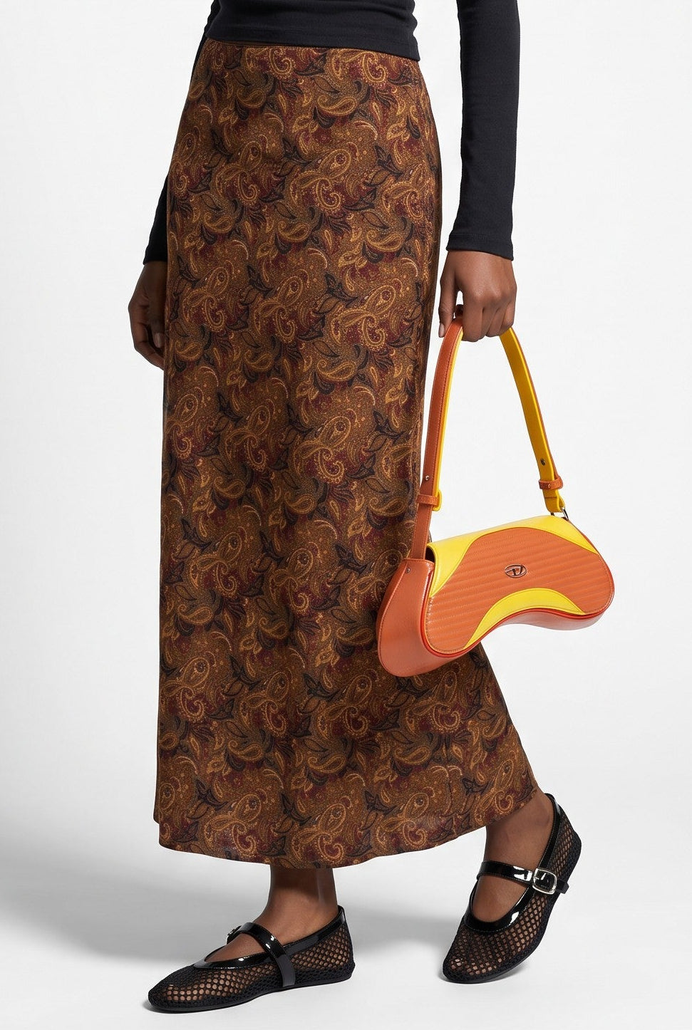 Jupe Maxi avec Motifs